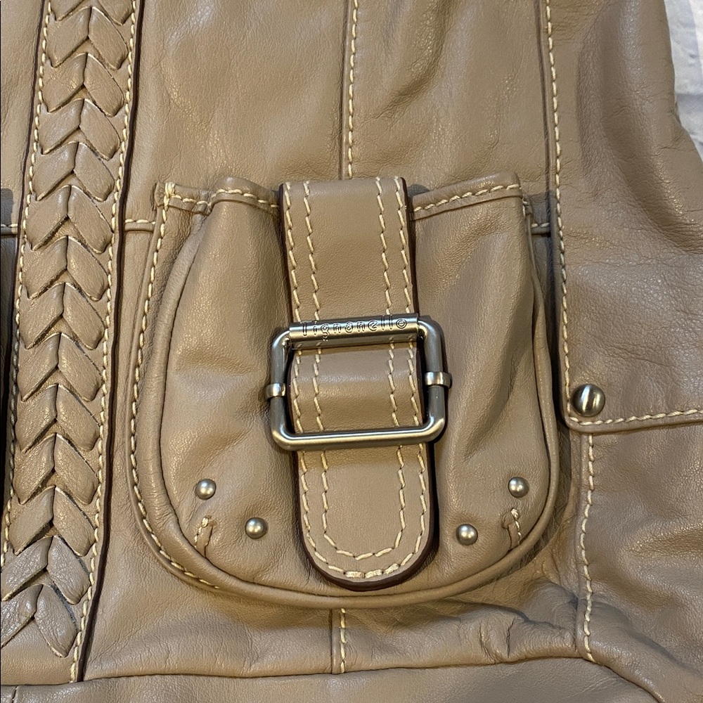Tiganello Leather Hobo Shoulder Bag - Picture 3 of 13